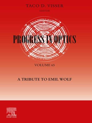 cover image of Progress in Optics